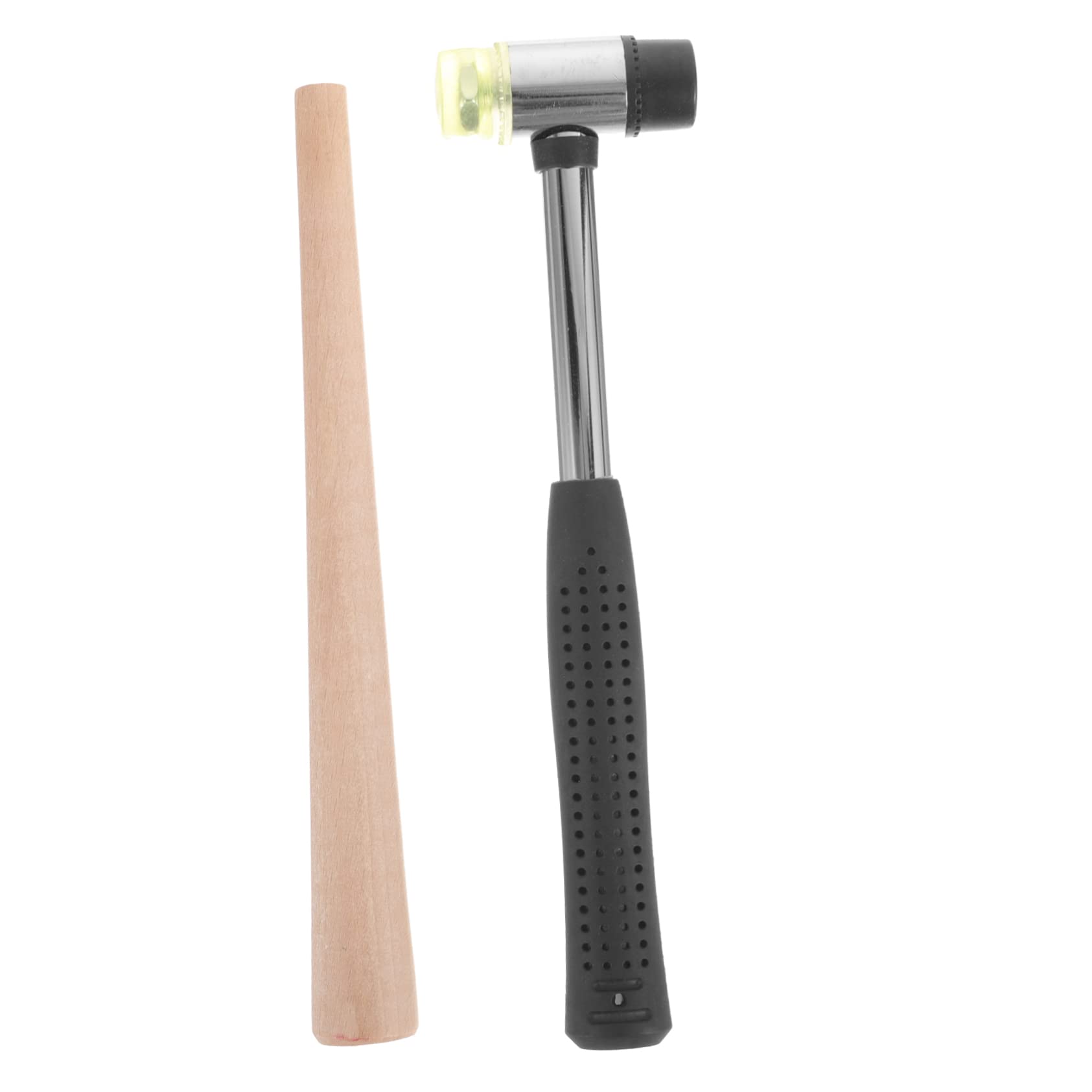 TOPPERFUN Juego de Mandriles para Reparación de Anillos, Ajustador Ligero de Madera y Metal para Joyería, Adecuado para Bricolaje y Tiendas Profesionales
