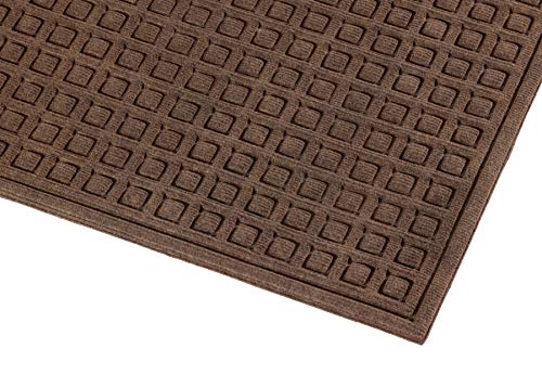 Tapis d'entrée Notrax 152 absorbant et grattant marron - 2