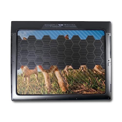 Image of MightySkins Carbon Fiber Skin Compatible with Alienware M18 R1 (2023) Full Wrap Kit - Pig Face | Protective, Durable Textured Carbon Fiber Finish | Easy to Apply & Change Styles | Made in The USA