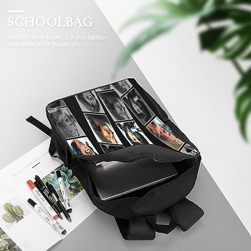 TANACC The Beatles Sac À Dos Filles Cartable Enfants Garçons Grande Capacité Adolescents Rock Band Sac De Voyage Scolaire Poids Léger Avec Poche Cachée Sur Le Côté - Les Beatles, Paul McCartney, John Lennon, RIngo Starr, George Harrison TANACC The Beatles Sac À Dos Filles Cartable Enfants Garçons Grande Capacité Adolescents Rock Band Sac De Voyage Scolaire Poids Léger Avec Poche Cachée Sur Le Côté – Image 6