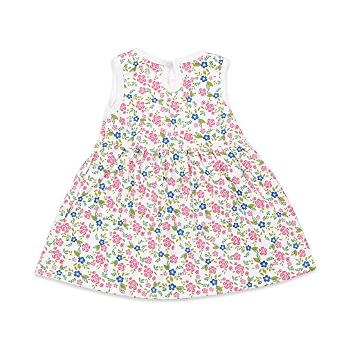 Image of Baby Girls Dress for New Born Baby, Baby Cotton Dress, Baby Girls Dress 3-18 Months, Baby Girl Clothes, Baby Girl Dress 3-6 Months, 6-12 Months, 12-18 Months