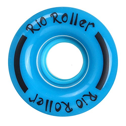 Rio Roller Coaster Wheels,Unisex Adult, Unisex_Adult, RIO504_L_Azul, Blue, L