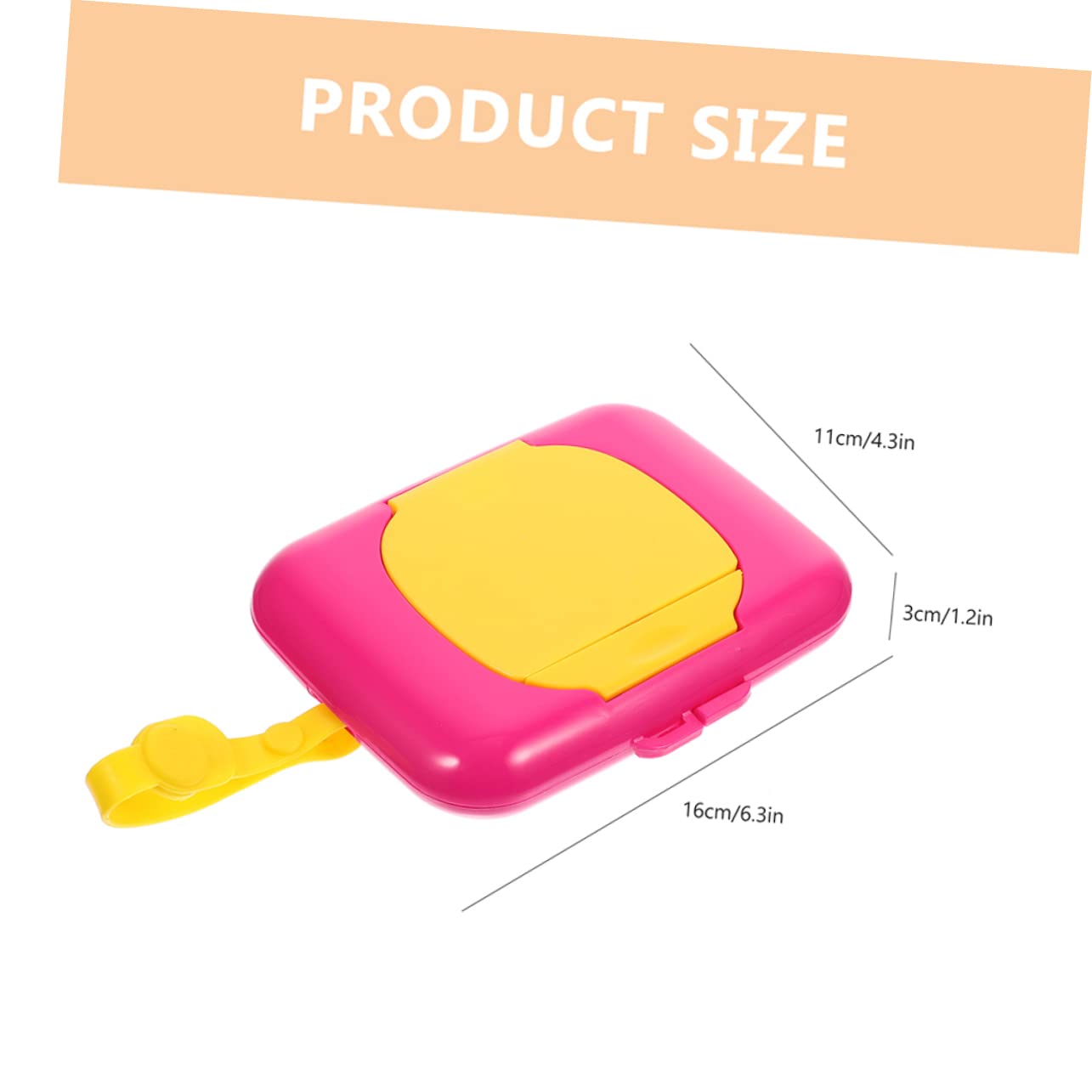 Hinapan Feuchttuch-Spender 4er Set - Wiederverwendbar & Frischhalte-Deckel