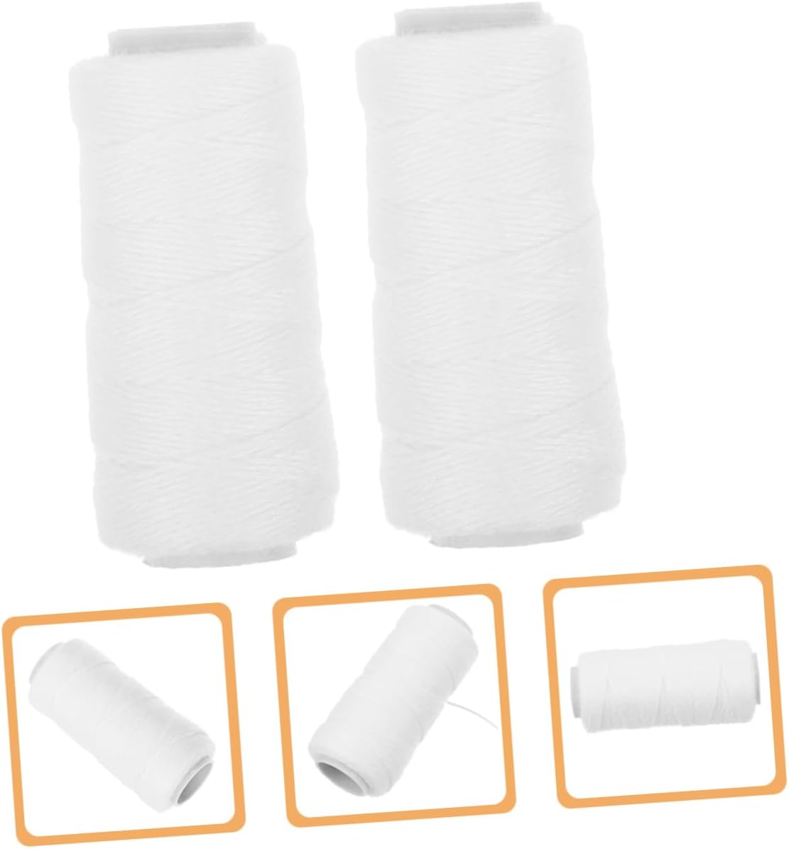 6pcs Thread for Facial Hair Removal Eyebrow Shaping and Beauty Applications Efficient Epilator Tool for Smooth Skin and Fine Hair Elimination Compatible with Threading Machines