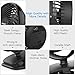 Clip on Fan Battery Operated Fan, USB or 2600mAh Rechargeable Battery Powered Small Desk Fan Whisper Quiet with 4 Speed Swivel 360° Portable Stroller Fan for Baby Stroller Home Office Camping, Black
