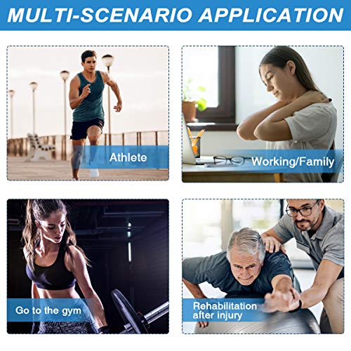 Deep Tissue Massage Gun, LIUMY Percussion Muscle Massager for Pain Relief with 7 Massage Heads, 6 Speeds, Quiet Lightweight Handheld-Neck Back Body Relaxation, Relief Soreness & Recovery for Athletes