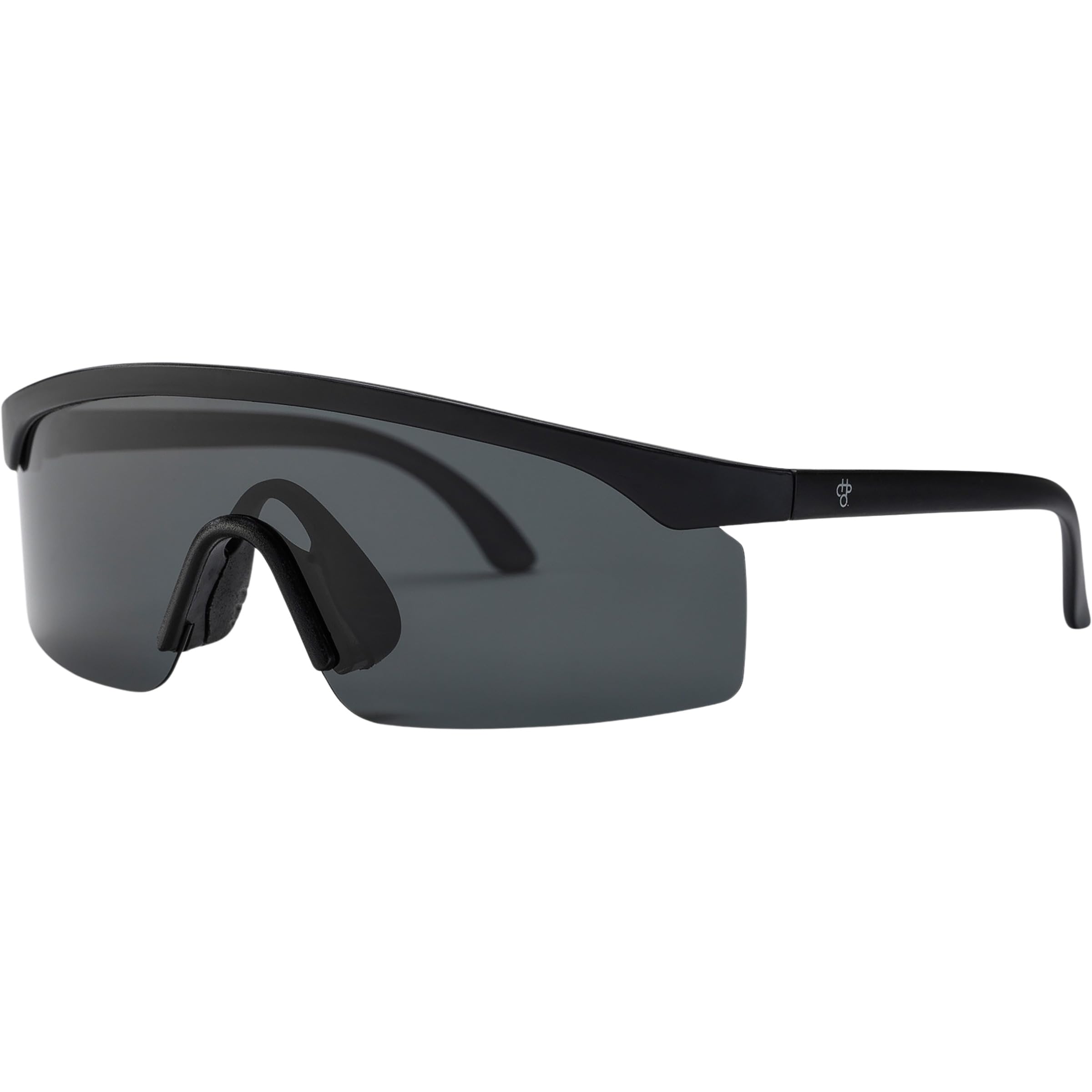 CHPO Unisex Lelle Polarized okulary sportowe, czarno-czarne, kat. 3, S
