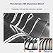 Stainless Steel 304 Non Power Roof Ventilator, Roof Vent for Leak Proof Vent Cap Fan, Wind Turbines Attic Air Vent Ventilating Turbines Vents, Rotating Chimney Cap for Houses Factory Attic Farm