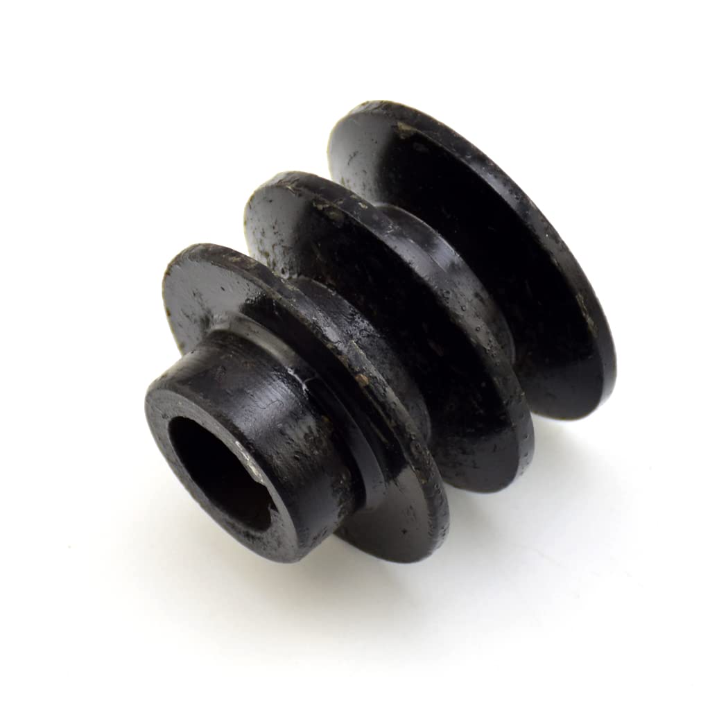 Puleggia A V Per Motori 168F E 170F | Foro 20mm | Testa Convessa - Foto 5