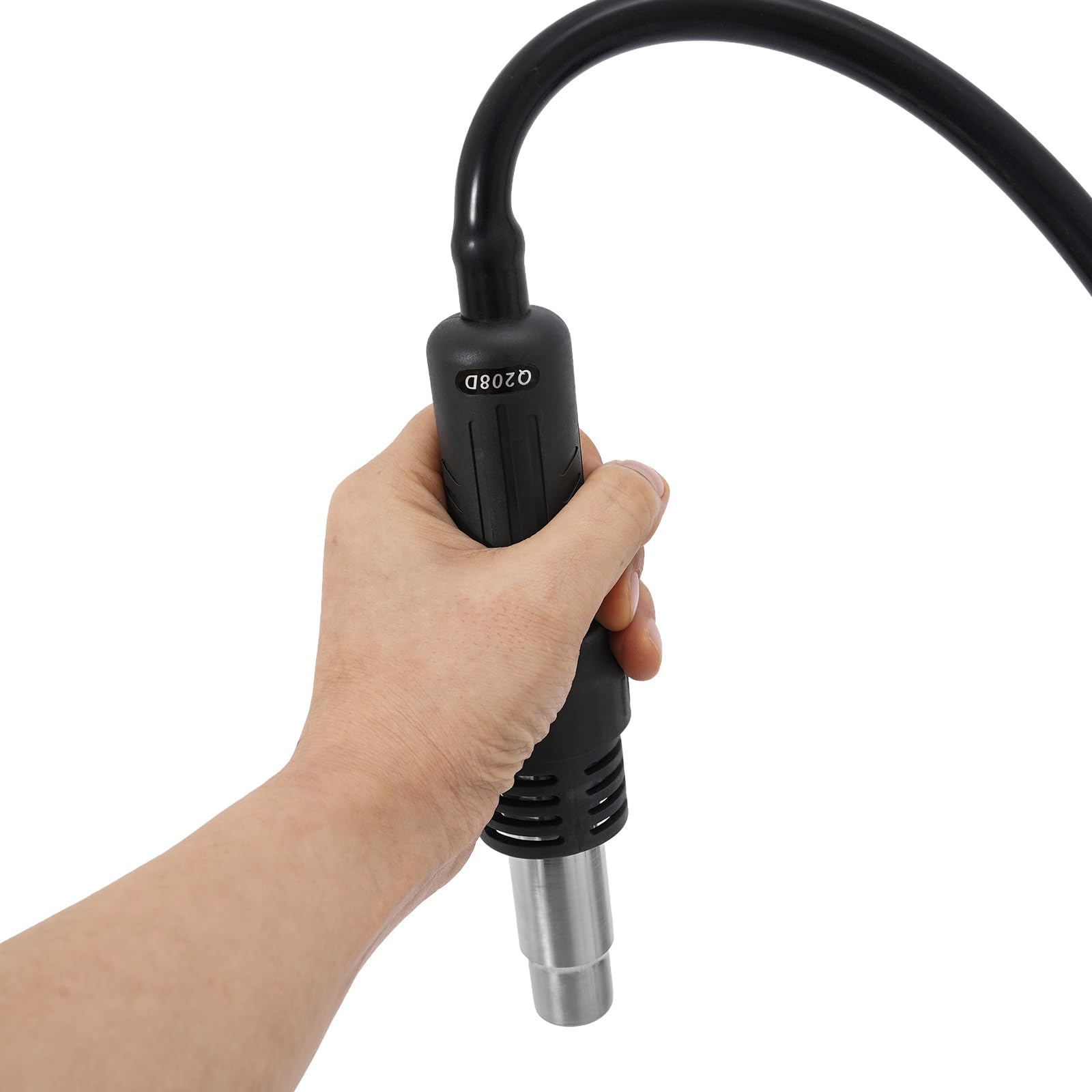 Stacja lutownicza na gorące powietrze 780 W, zestaw stacji lutownicy Hot-Air 3-w-1, stacja do rozlutowywania z regulacją temperatury 100-480°C, pistolet na gorące powietrze i wyświetlacz LED, stacja