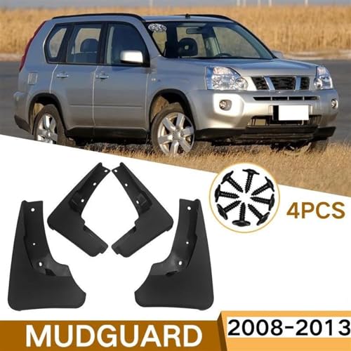 Guardabarros X-Trail T31 (2008-2013) delanteros y traseros para la protección de la carrocería 2