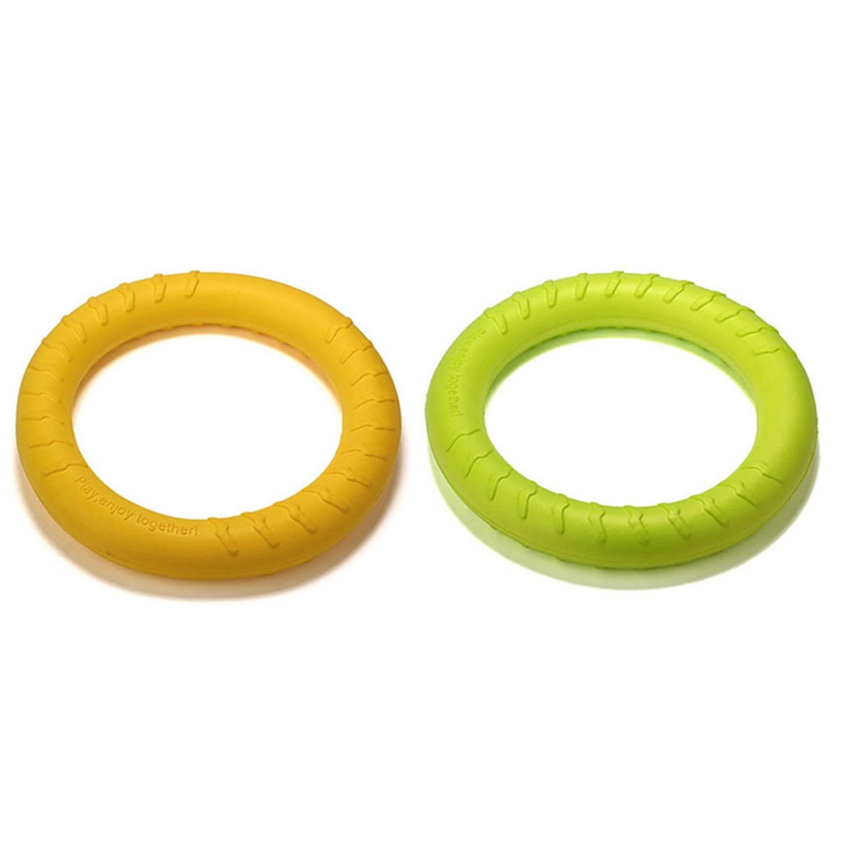 Mipcase 2 Uds Juguetes Dogman Juguetes para Masticar Juguetes para Mascotas Juguetes para Morder Perro Anillo para Perro De Juguete Anillo para Mascota De Juguete Juguete para