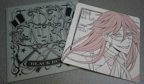 Amazon 映画 劇場版 黒執事 Book Of The Atlantic 入場特典 コースター ３週目 グレル サトクリフ アニメ 萌えグッズ 通販