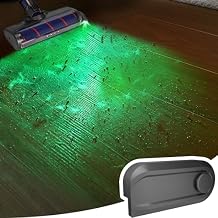 Rechargeable Vacuum Cleaner Dust Display Light, Green Light Attachment Compatible with Dyson Shark Bissell, Reveal Pet Fur Dog Cat Hair, Upgrade Vacuum Accessories Universal Lamp