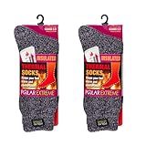 Polar Extreme Calcetines térmicos para mujer que mantienen el calor, 9-11