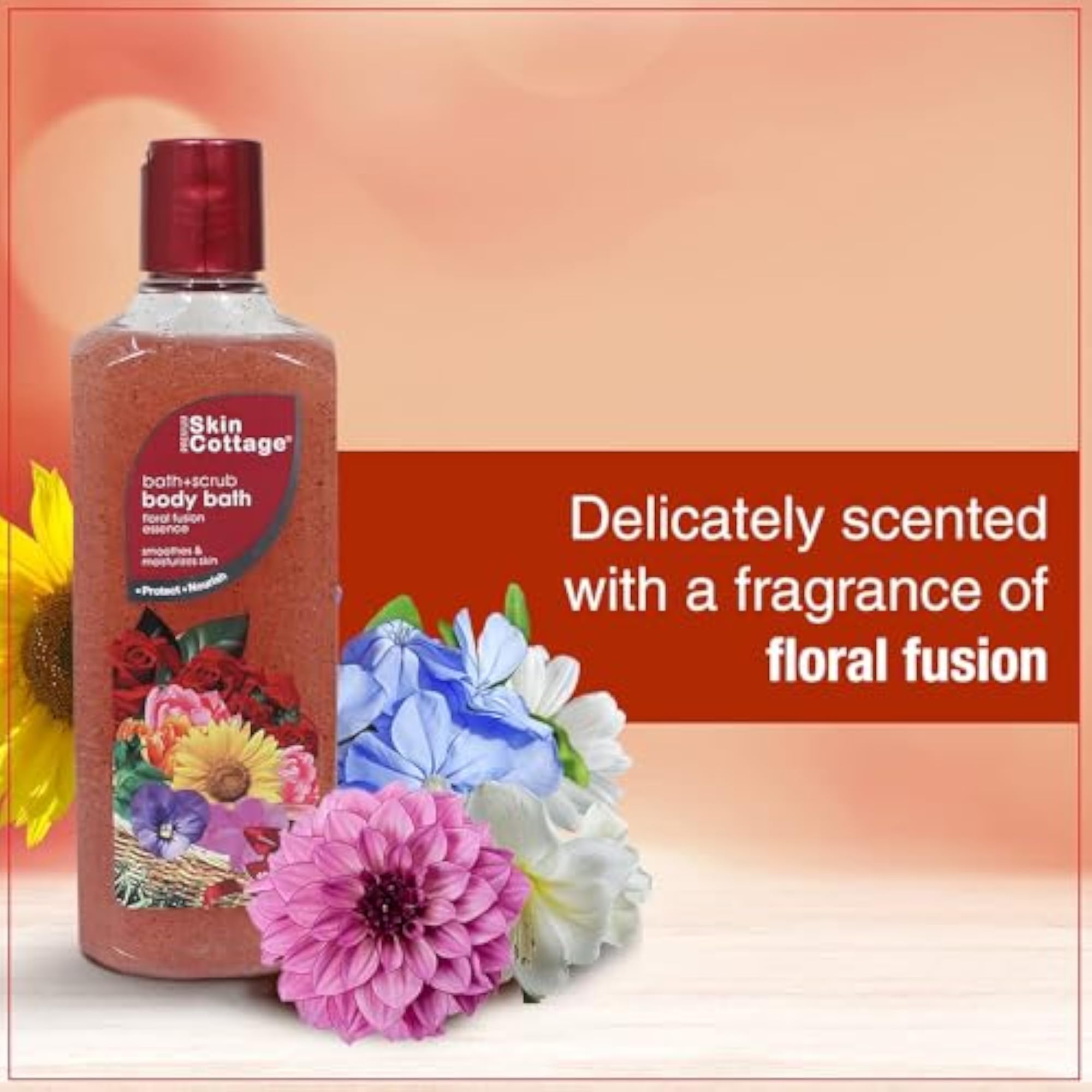 Body Bath + Scrub Floral Fusion Essence 400ml