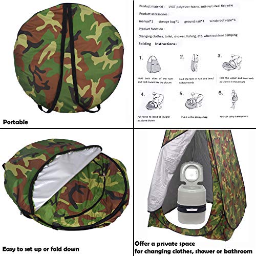 Privacy Tent HongK Tienda Pop Up para Camping y Playa miniatura 5