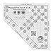 Creative Grids Mini Pineapple Trim Tool Quilting Ruler Template [CGRJAW3MINI]