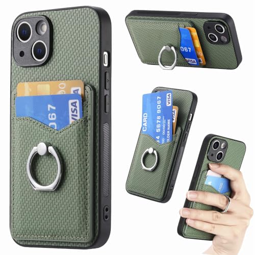 Étui en cuir de qualité supérieure avec anneau pour protection iPhone XR