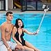 Waterproof Selfie Stick, Extendable Phone Selfie Stick with Wireless Remote Shutter for Skiing/Snorkeling/Surfing, Compatible with All Cellphones