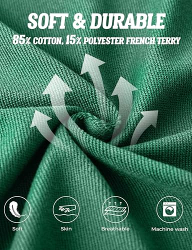 Image of Spring&Gege Boys Zip up Hoodie Soft Solid Classic Full Zip Hooded Sweatshirts for Kids (3-14 Years)
