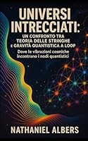 Universi Intrecciati: Un Confronto tra Teoria delle Stringhe e Gravità Quantistica a Loop (Italian Edition) B0F5HXV8F5 Book Cover
