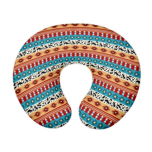 GOSTONG Southwest Tribal Leopard Baby Nursing Pillow Cover Nuetral Breathable Pillow Cover for Infant Snug, Remoable Soft Breastfeeding Pillow Slipcover with Hidden Zipper