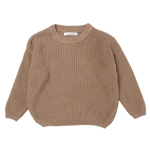 Baby Girl Sweater Warm Crew Neck Knit Pullovers Long Sleeve Knitwear Toddler Infant Boy Fall Winter Sweater