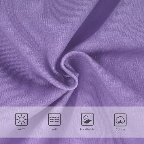 Joisal Colorful Toddlers Underwear Floral 2t Cotton Cute Panties Girl Violet Amethyst Gradient Ombre Undies Kids Briefs3