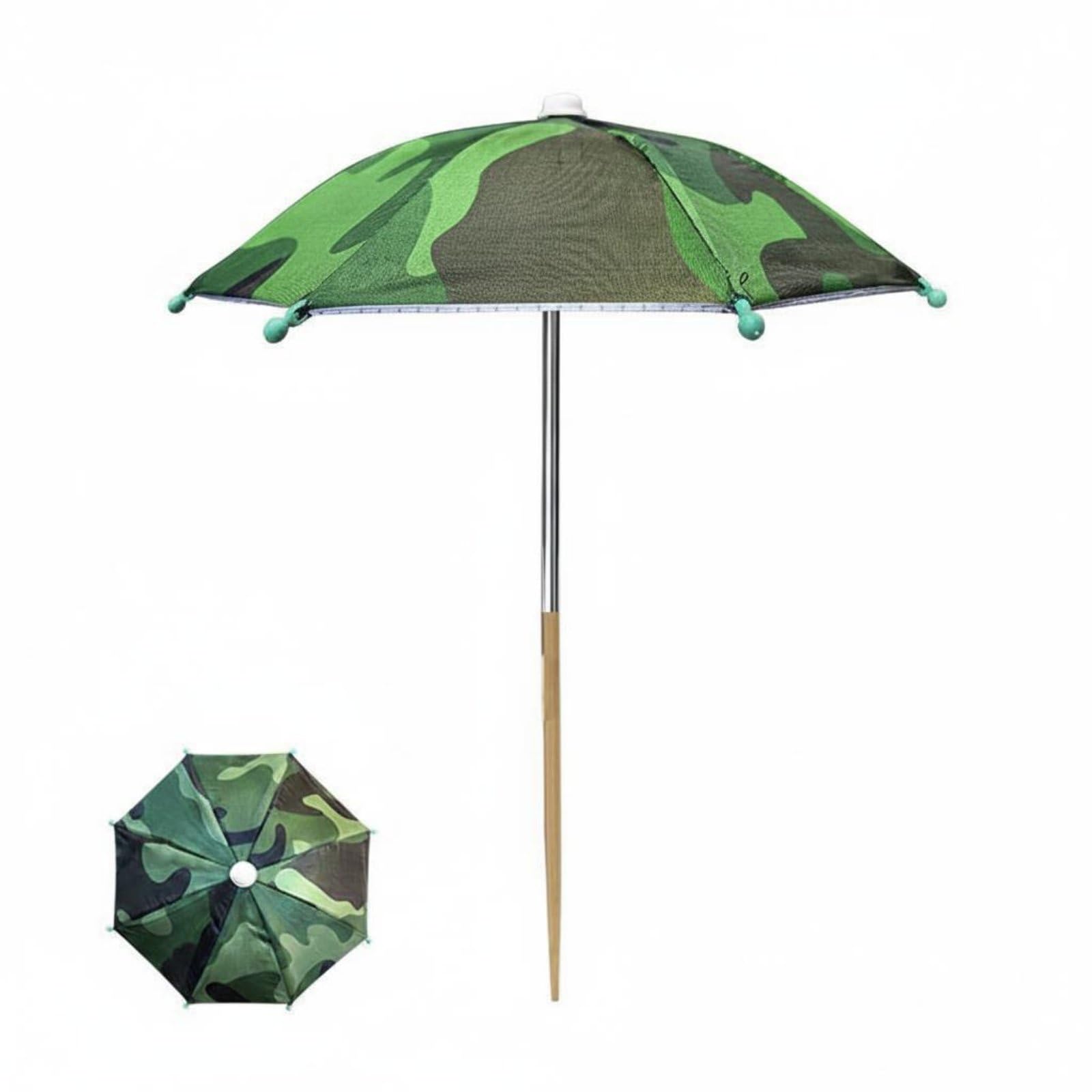 merishopp Blocking Plant Umbrella Rainproof Mini Plant Umbrella Heat Protection Succulent Sun Shade Easy to Install for Gardeners, Balcony, Patio, Outdoor, Camouflage|Clothing Shoes & Accessories-picture-26