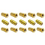 Ausführung: F Steckverbinder | Farbe: Gold | Geeignet für Innen- und Außenmontage | Anschluss-Typ: Sat | Ausführung: gerade | Geeignet für: Koaxialkabel 7mm