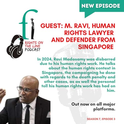 Interview with Singaporian HRD Lawyer Ravi Madasamy: the death penalty, being disbarred, and more.