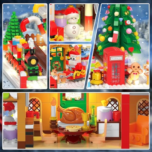 Insoon 21346 Advent Calendar 2024 Gingerbread House Mini Building Set thumb #5