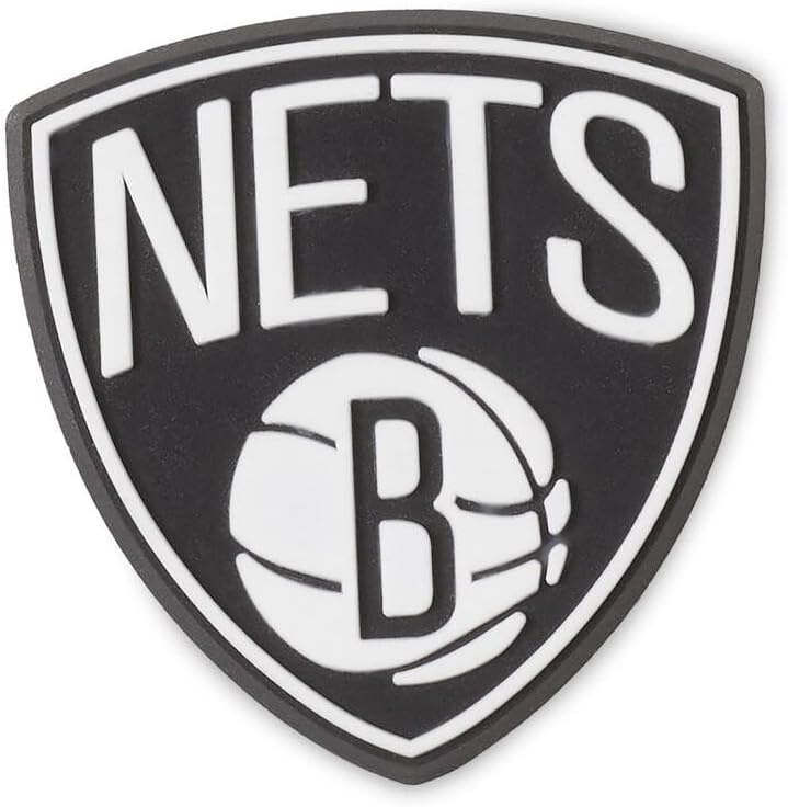 Crocs Unisex-Adult Jibbitz Shoe Charms - NBA Basketball Team Shoe Charm Singles, Sports Charms for Boys and Girls
