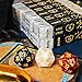 63 PCS MTG Counter Dice Set - AbilityKeyword Counters, -1/+1 Life Counter, Shield Life Counter Dice, Creature Stat Buffs, Marble Colour D6 Cube Dice, for MTG, TCG, Card Games (Includes Black Bag)