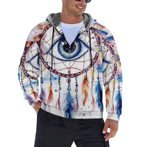 Veste polaire à manches longues pour homme idéale pour le travail et la détente