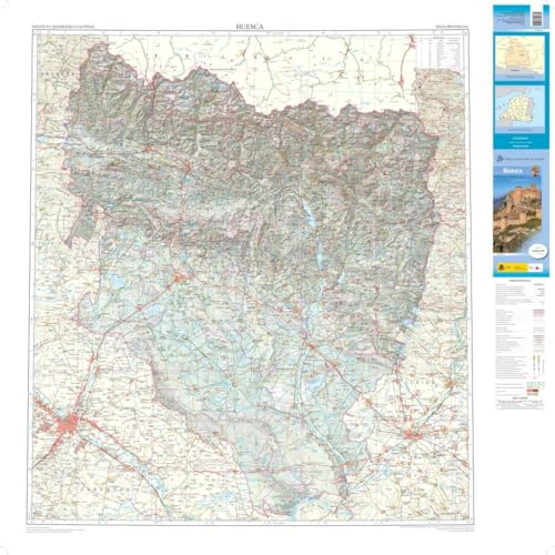 HUESCA 1:200.000. Mapa.