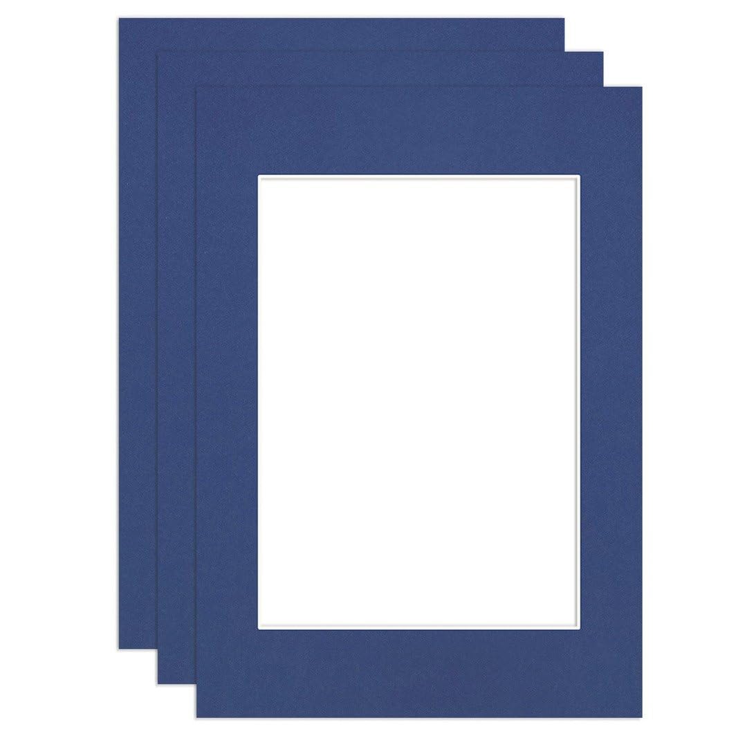 Procut Global A6 Blue Picture Mounts - Fits A7 Photo Size โ image 1