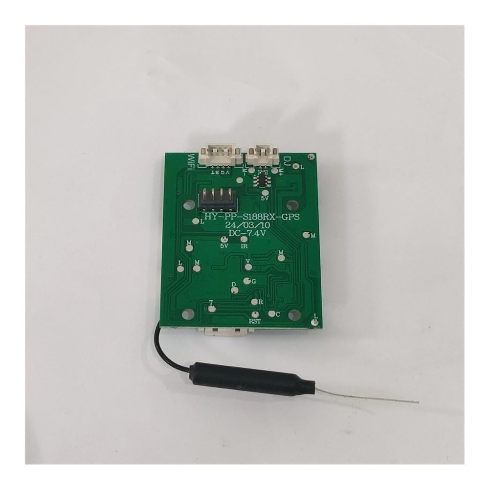 Carte de réception double caméra drone pliable S188 commande électrique fluide