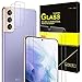 Produktbild wsky Panzerglas Schutzfolie für Samsung Galaxy S21 Plus [2Stück] + S21 Plus Kamera Panzerglas [2Stück], 9H Härte, Fingerabdruck-ID, Blasenfrei, Ultra-HD, Anti-Kratzer, HD-Klar Panzerglasfolie