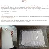 100pcs DIY Paper Tags with Strings - CARGEN Pre-Strung Blank Shipping Labels Hangtag Blank Shipping Tag Papertags with Elastic String Large Writable Price Tag (4 3/4 x 2 3/8, White)