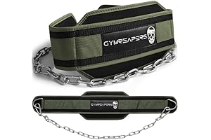 Gymreapers Dip Belt with Chain: Enhance Your Workouts