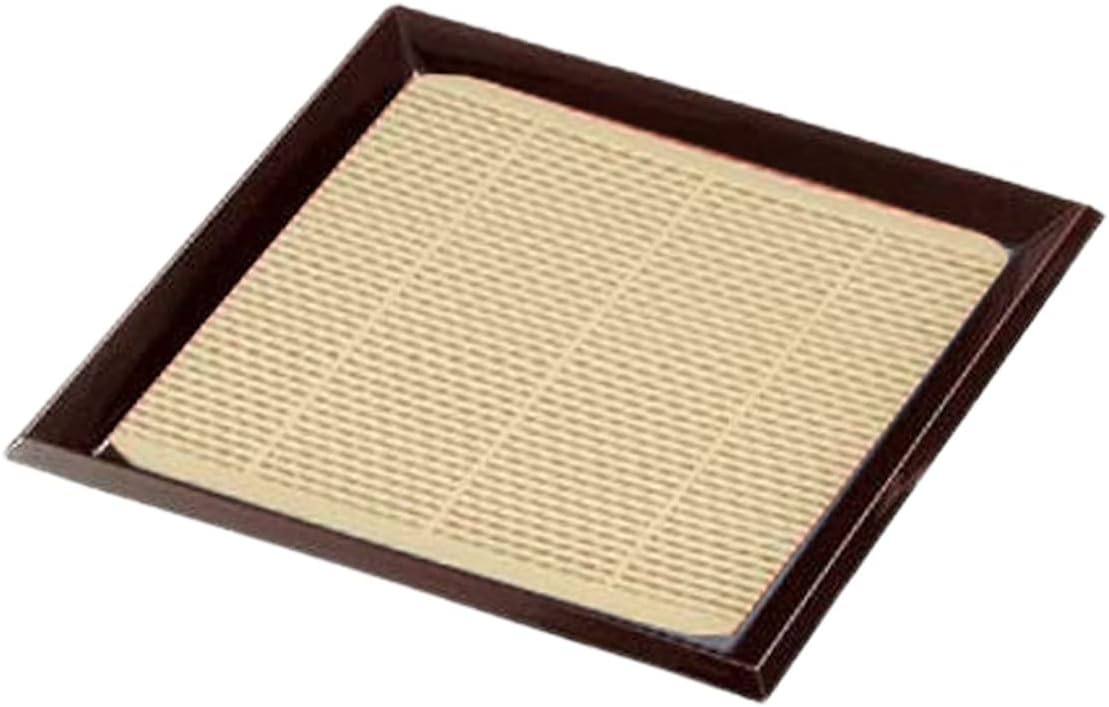 J-kitchens Soba Device, Colander Buckwheat Plate, 7 Square Fabric, Buckwheat Plate, Accumulation, Shatter-Resistant, Resin, 8.3 x 8.3 x 1.2 inches (21 x 21 x 3 cm), Made in Japan