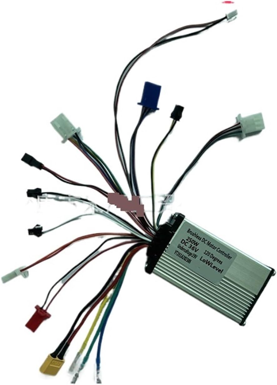 Brushed controller 36v electric three-wheel drift car scooter controller modified car controller circuit control controller(250W)