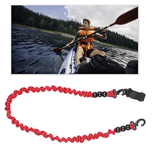 DECDEAL Elastic Paddle Leash Kayak Canoa Segurança Vara De Pesca Barcos De Enfileiramento Cordão cor