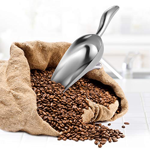 YARNOW – Colher de aço inoxidável para cozinha em casa (prata)