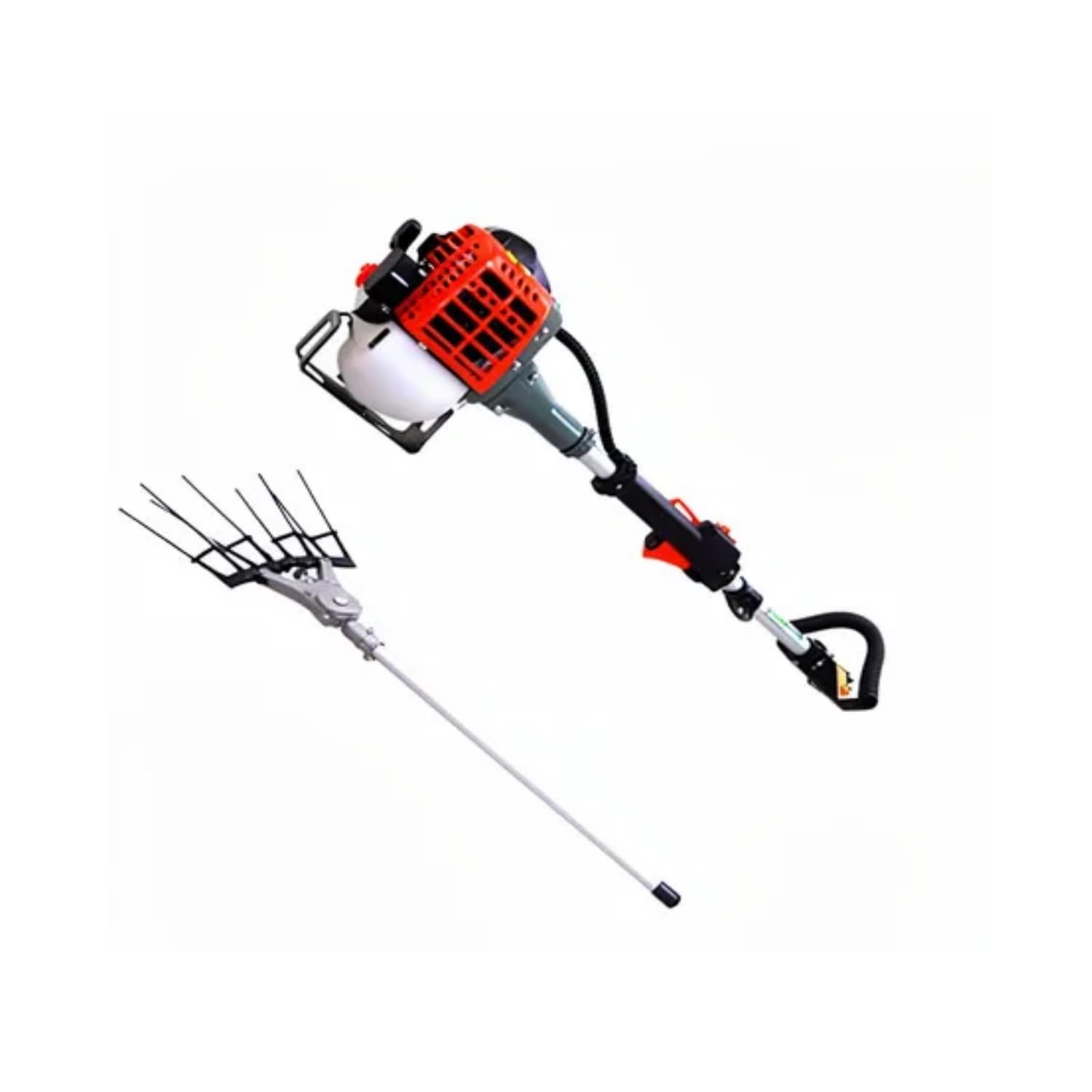 GrecoShop Motoabbacchiatore Abbacchiatore Olive – Scuotitore Olive a Scoppio 2 Tempi 51,7cc a miscela, Scuotiolive Professionale per Raccolta Facile e Veloce