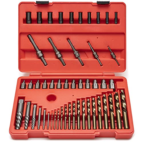 NEIKO 04204A Hex Head MultiSpline Screw and Bolt Extractor Set 25