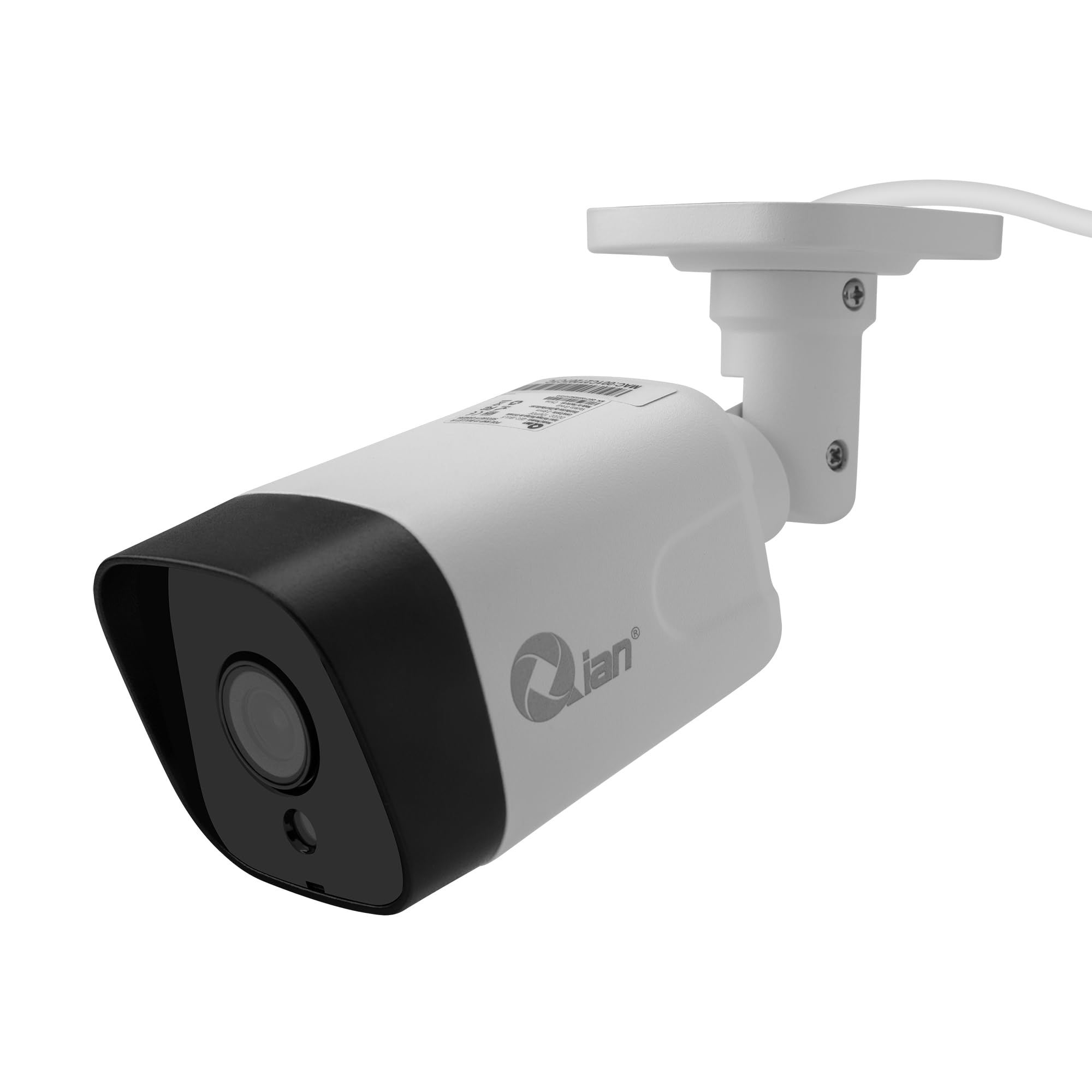 Qian Kit 4 Cámaras de Vigilancia IP + NVR 8 puertos PoE con 1TB HDD | Detección Movimiento, Intrusos, Visión Nocturna | HDMI 3840 × 2160, VGA 1920 × 1080 | 1 canal 8MP, 4 canales 1080P | Ethernet, USB