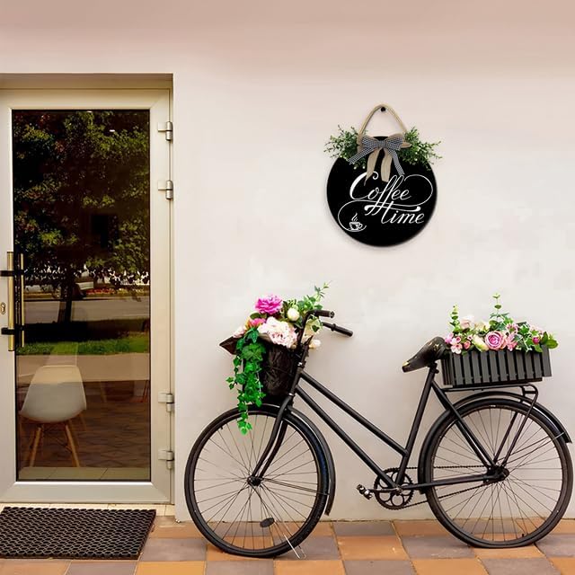 Miniatura 3 de Letrero de madera rústica para cafetería, cafetería, decoración de pared, letrero colgante para inauguración del hogar, cafetería, cafetería,